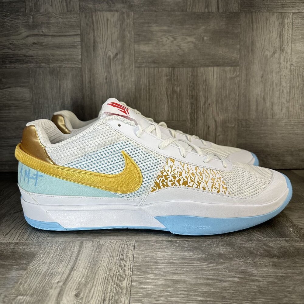 Nike Ja 1 EP Mens size 18 Chinese New Year White Basketball Shoes FV1291-100